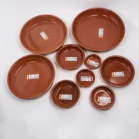 صحن فخار اسباني دائري 21 سم