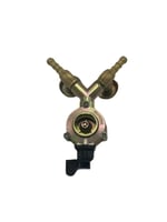 ساعة غاز كبس بمخرجين ضغط عالي