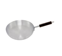 طاوة المنيوم باكستاني 22 سم يد خشب