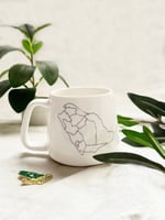 كوب خريطة السعودية (بدون قلم ألوان)