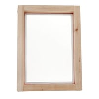 شاشة حريرية A4 خشب سميك