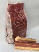 4 حطب قرض أفريقي + 2 فحم عود الغضى السداسي