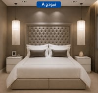 سرير مزدوج -  نموذج  A مقاس   180*200