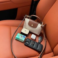 لونق شامب بيج وبني - xs