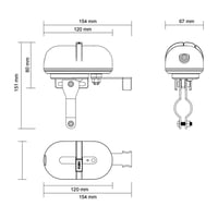 محبس ماء ذكي للمنزل يدعم الواي فاي للتحكم عبر الجو...