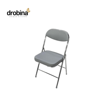 كرسي استيل مفرد قابل للطي _ ملون