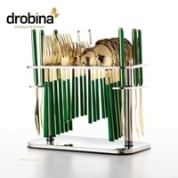 طقم ملاعق 30 قطعة أخضر drobina
