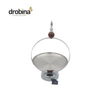 شيالة حلويات بقاعدة فضية