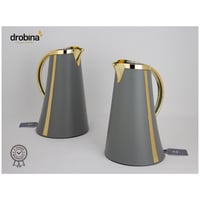 طقم ترامس فاخر دروبينا رمادي