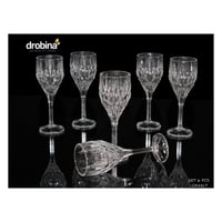 طقم كاسات عصير 6 قطع