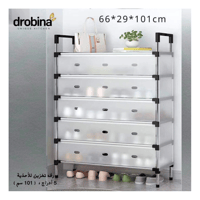 خزانة أحذية متعددة الطبقات لتخزين وترتيب الأحذية م...