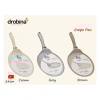 طاوة كريب جرانيت تركي دروبينا مقاس 24 _ ملون