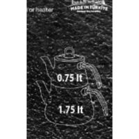 طقم براريد شاي غرانيت دورين اسود ذهبي M