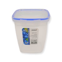 حافظة طعام تركي drobina مربع عميق 1900 مل