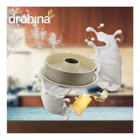 قالب كيك بقفل وعامود 26سم دروبينا Grey