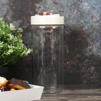 مرطبان زجاج 2 لتر كريم B- drobina