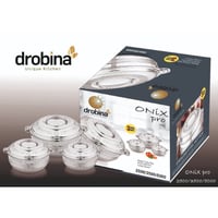 طقم حافظات drobina ستيل ONIX pro 5000