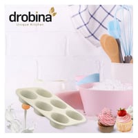 قالب كوب كيك 6 خانة دروبينا Cream