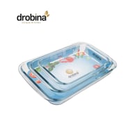 صواني بايركس مستطيل دروبينا