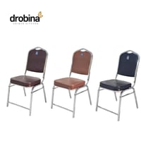 كرسي مناسبات جلد _ ملون