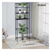 رف تخزين فوق المرحاض من 3 طبقات من دروبينا