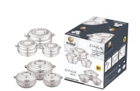 طقم حافظات drobina ستيل ONIX pro 7500