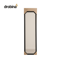 مرآة تعليق طويلة بإطار خشب - تصميم أنيق وعصري