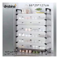 خزانة أحذية متعددة الطبقات لتخزين وترتيب الأحذية م...