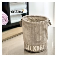 سلة غسيل مدور فرو _ ملون