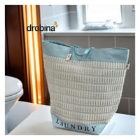 سلة غسيل مستطيلة فرو _ ملون