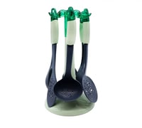 طقم ملاعق غرف 6قطع اخضر