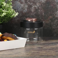 مرطبان زجاج 0.50 لتر اسود B- drobina