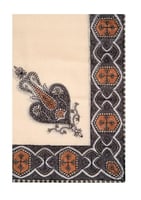 شال المونديال المطرز