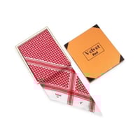 شماغ فلفيت ريد كلاسك 24 لون احمر دم الغزال