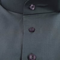 دشداشة كويتي شتوي (زرار) | خامة دافئة وتصميم أنيق