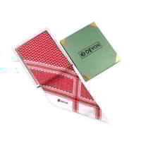 شماغ ديفون كلاسك 24 لون احمر الغزال