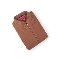 صدرية فرو مطرز ومبطن مضاد للوبر