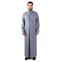 دشداشة رجالي شتوية سحاب (مقاس خاص)