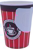 كرتون كاسات ورقية 9 اونص شد 50 كاس/20 ربطة مع اليد...