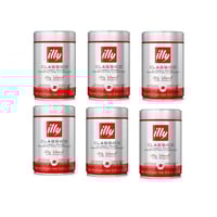 قهوة ايلي كلاسيك المطحونة 250 غرام*6علبه | illy co...