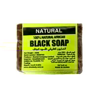 صابون أفريقي جاف طبيعي قطعة واحدة 250 جرام