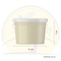 زبدة الشيا العاجية علبة وسط 400 جرام غير مكرره مفل...