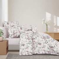 مفرش قطن صيفي مزدوج 8 قطع - زافيرا - اف وايت - بيج