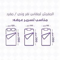 مفرش صيفي مفرد ونص 4 قطع - اديلين - اوف وايت - رما...