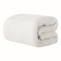 مفرش شتوي مزدوج مخمل فرو محفور 6 قطع - لينارا - سك...