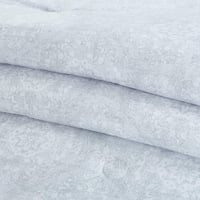 مفرش صيفي مفرد ونص وجهين 4 قطع - سيلون -رصاصي - رم...