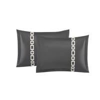 مفرش صيفي مفرد ونص مطرز بنظام فندقي 5 قطع - ايلارا...