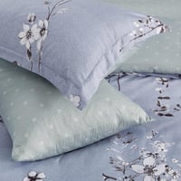 مفرش صيفي مفرد ونص 4 قطع - اديلين - رمادي - اخضر ف...