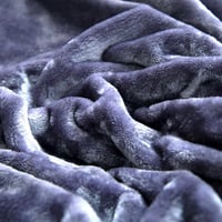 بطانية مخمل مزدوج - جولي - كحلي