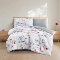 مفرش صيفي مفرد ونص 4 قطع - متعدد الألوان